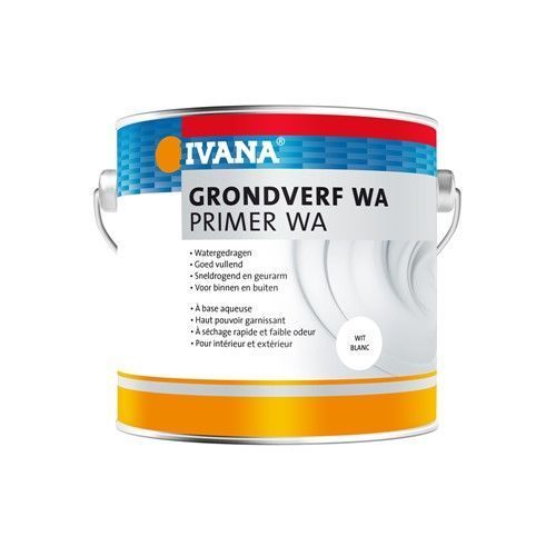 Ivana Grondverf Grijs Watergedragen 2,5 Liter van Ivana te koop bij Schroef.nl. Art.nr: 25580